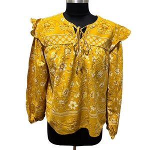 Time & Tru  women’s floral blouse size M(8/10)